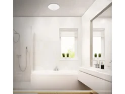 Briloner LED Bad-Deckenleuchte Brilo Bath Sternendekor 28 x 9,5 cm Weiß