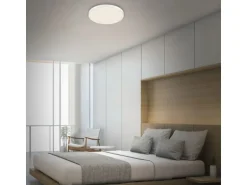 Briloner LED-Deckenleuchte Flame Star Ø 38,7 cm Weiß