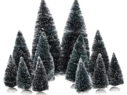 Bäume Grün 12-teilig L37 x H9 cm