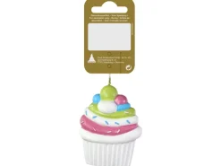Candy Muffin zum Hängen aus Polyresin 7 cm