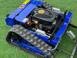 CARTIWELL Ferngesteuerter Motor-Rasenmäher CW-500 Böschungsmäher mit Schneepflug