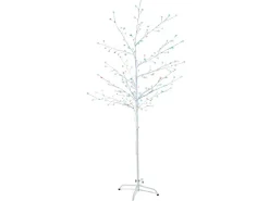 CCLIFE LED Lichterbaum 180cm 200 LEDs Innen und Außen Weihnachtsdeko Kirschblütenbaum Lichterdeko 7 Farben Lichtzyklus