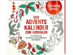 Colorful Christmas - Der Adventskalender zum Ausmalen