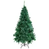 Costway Künstlicher Weihnachtsbaum 180cm 650 PVC Zweige & Klappsystem