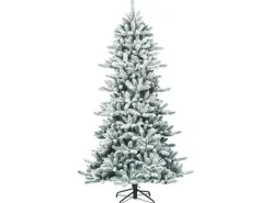 Costway Künstlicher Weihnachtsbaum 210cm Bleistiftbaum 1108 Spitzen