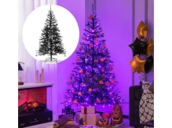 Costway Künstlicher Weihnachtsbaum Beleuchtet 183cm