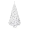 Costway Künstlicher Weihnachtsbaum 240cm mit 1138 PVC Nadeln & Ständer