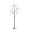 Costway LED Lichterbaum Birkenbaum Tannenbaum Christbaum 150cm