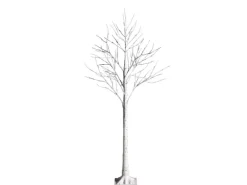 Costway LED Lichterbaum Birkenbaum Tannenbaum Christbaum 150cm