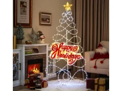 Costway Led Weihnachtsbaum Beleuchtete Weihnachtsdeko 170cm