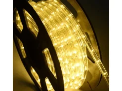 Costway Lichterschlauch Außen Lichtschlauch & 720 LEDs Warmweiß 20M