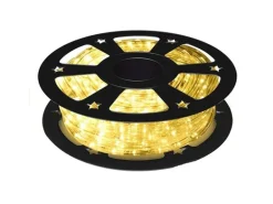 Costway Lichterschlauch Außen Lichtschlauch & 1080 LEDs Warmweiß 30M