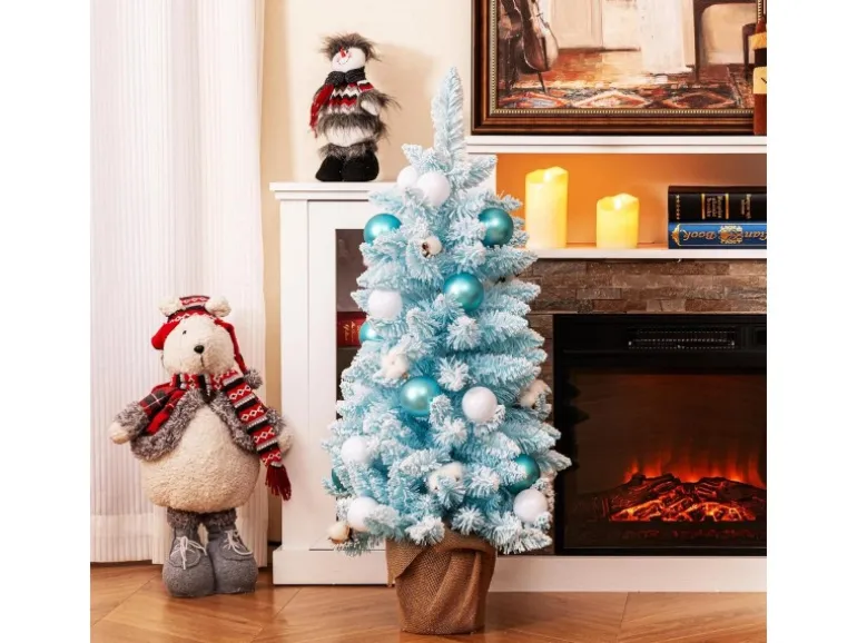 Costway Mini Künstlicher Weihnachtsbaum Tisch 90 cm