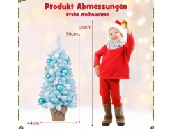 Costway Mini Künstlicher Weihnachtsbaum Tisch 90 cm