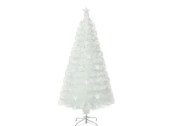 Costway Weihnachtsbaum Künstlich mit Beleuchtung Tannenbaum 180cm