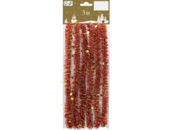 Curly-Sterngirlande Rot 3 m