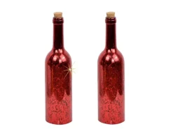 Dapo Dekoration Stimmungsleuchte Vany Rot 2er Set