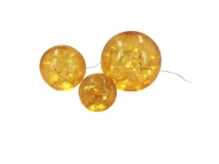 Dapo LED Glaskugeln Fiona mit Lichterkette und 8 Leuchtmodi