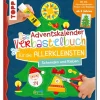 Das Adventskalender-Verbastelbuch für die Allerkleinsten. Schneiden und Kleben. Mit XXL-Poster