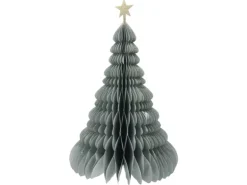 Deko-Baum aus Wabenpapier 3-fach Sortiert 40 cm Mehrfarbig