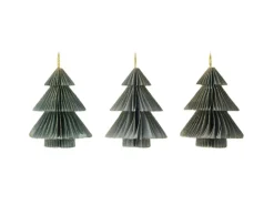 Deko-Baum zum Aufhängen 3-fach Sortiert 38 cm Mehrfarbig