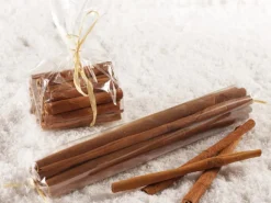 Deko-Beutel mit Zimtstangen Länge 25 cm