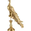 Dekofigur Pfau Glam Forest Gold