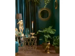 Dekofigur Pfau Glam Forest Gold