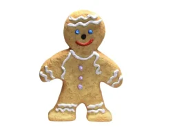 Deko-Figur Pfefferkuchenmann Polyresin 65 cm