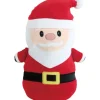 Deko-Figur Weihnachtsmann Stoff 18 cm x 12 cm x 35 cm