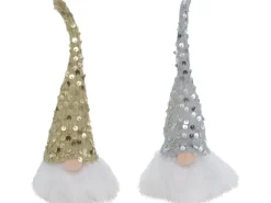 Deko-Figur Wichtel Glittery 2-fach sortiert