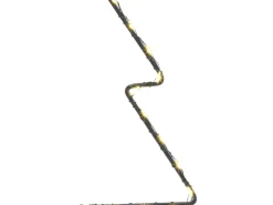 Deko-Gartenstecker Stern Tanne 2-fach sortiert Warmweiß 60 cm x 20 cm