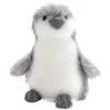 Deko-Pinguin beflockt Kunststoff 16 cm