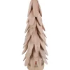 Deko-Tannenbaum aus Holz 40 cm x 16 cm x 16 cm Natur
