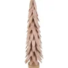 Deko-Tannenbaum aus Holz  60 cm x 18 cm x 18 cm Natur