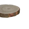 Dekoteller Holz H3 x Ø20 cm Braun