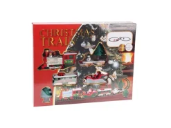 Deko-Weihnachtszug-Set mit Sound und Licht 283 cm Mehrfarbig 22-teilig