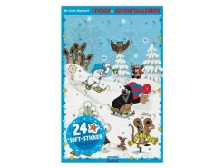 Der kleine Maulwurf - Sticker-Adventskalender
