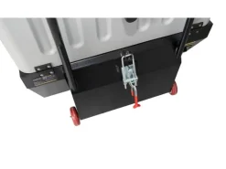 DeTec. KRYZS4 Aufsitz Kehrmaschine Kremer 48V 67AH Elektrische Hallen Kehrmaschine Selbstfahrende Kehrsaugmaschine mit 6.380 m²/h Flächenleistung