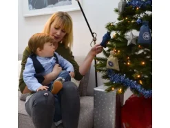 DuneDesign DIY Adventskalender Zum Selbst Befüllen 24 Geschenk-Säckchen Blau