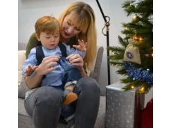 DuneDesign DIY Adventskalender Zum Selbst Befüllen 24 Geschenk-Säckchen Blau