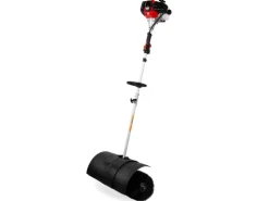 EBERTH Kehrmaschine Motorbesen Benzin 3PS Kehrbreite 60cm mit Tragegurt