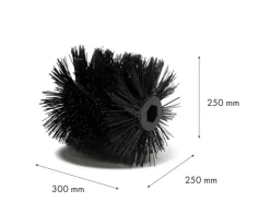 EBERTH Kehrwalze für Kehrmaschine 30cm Breite 1 Seite Kehrbürste Ersatzteil