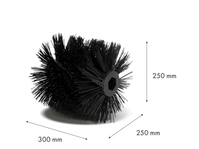 EBERTH Kehrwalze für Kehrmaschine 30cm Breite 1 Seite Kehrbürste Ersatzteil