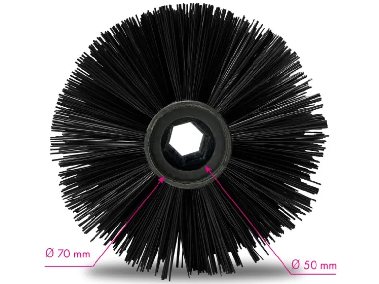 EBERTH Kehrwalze für Kehrmaschine 30cm Breite 1 Seite Kehrbürste Ersatzteil