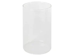 ECD Germany Holzlaterne 22cm Gartenlaterne mit Kerzenständer Henkel Stadt Muster