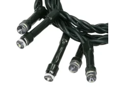 ECD Germany LED Cluster Lichterkette Extra Warmweiß 1800LED 36m 8 Programm IP44