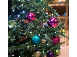 ECD Germany LED Lichterkette für Weihnachten 720 LEDs 54m Kaltweiß IP44