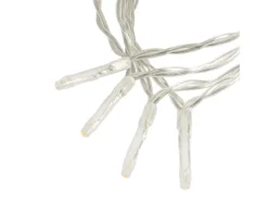 ECD Germany LED Lichtervorhang 2x1,5m 240 Kaltweiße LEDs 12 Funktionen IP44