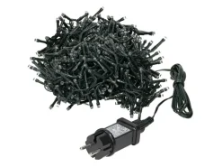 ECD Germany LED Lichtervorhang 12 m 360 Warmweiße LEDs Eiszapfen Lichterkette